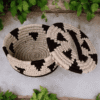 Handwoven Storage Basket with Lid