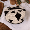 Handwoven Storage Basket with Lid