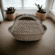 Rustic Weave Handcrafted Sabai Utility Basket