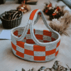 Handwoven Storage Basket with Handles