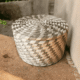 01OD015_1 Natural Harmony Handwoven Sabai Storage Basket