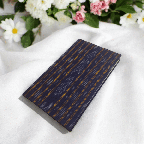 15OD001_4 Crimson Ikkat Handcrafted Journal