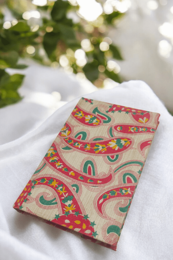 Artisanal Indian Block Print Cotton Paper Journal