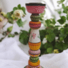 Enchanting Pattachitra Candle Stand
