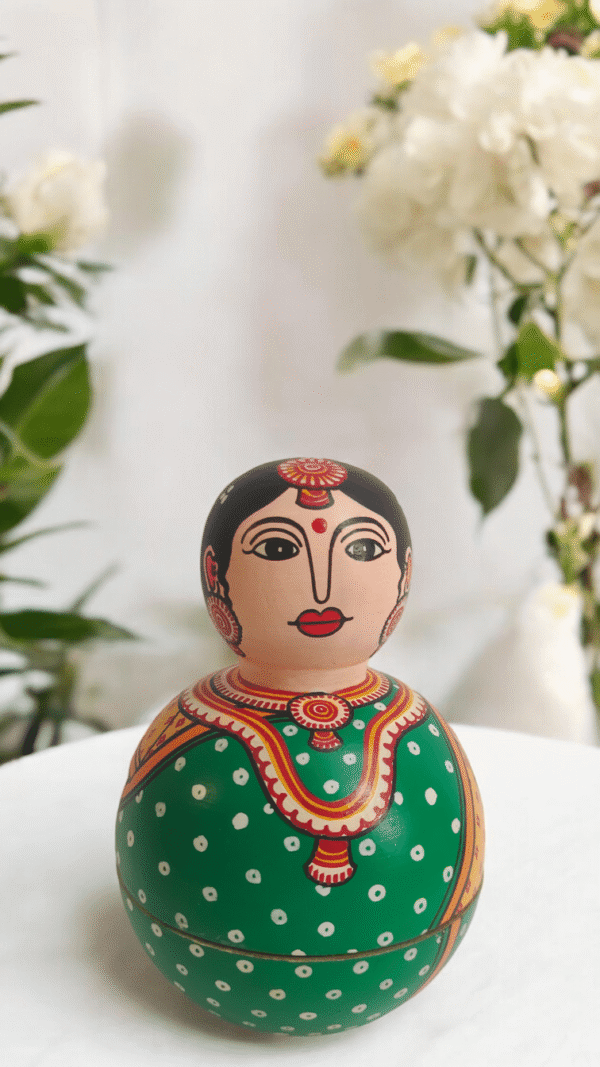 Indian Couple Trinket Box Set