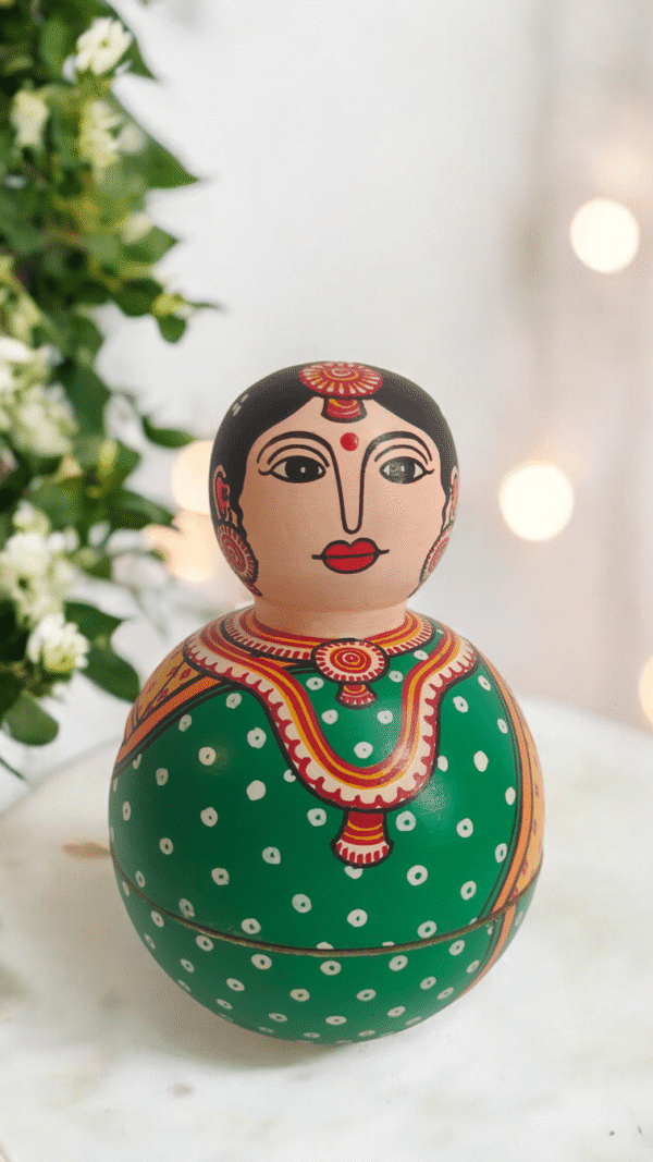 Indian Couple Trinket Box Set