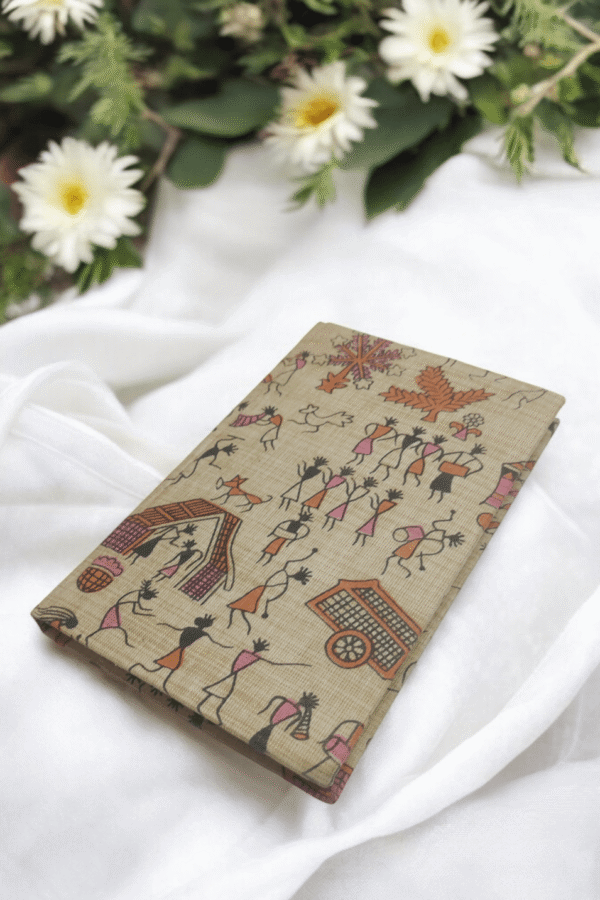 Tribal Art Inspired Handmade Cotton Paper Journal