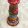 15OD013_1 Vibrant Folk Art Candle Holder