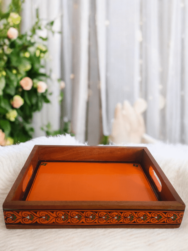 15OD019_7 Tranquil Rectangular Wooden Serving Tray