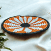 01OD028_5 Handwoven Sabai Grass Sunburst Wall Decor Plate