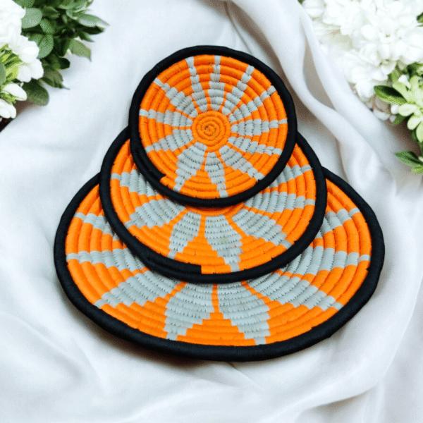 Celestial Sabai Grass Wall Decor Plate