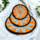 Sabai Grass Sunburst Wall Decor Plate Set