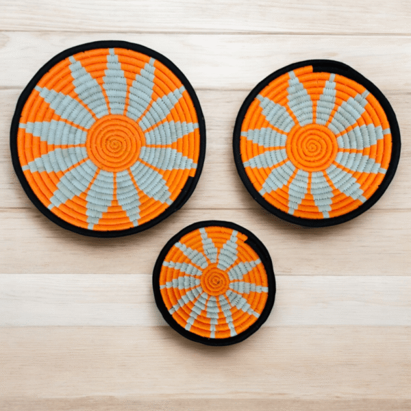 Celestial Sabai Grass Wall Decor Plate