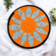 Sabai Grass Sunburst Wall Decor Plate Set