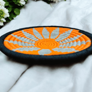 Sabai Grass Sunburst Wall Decor Plate Set