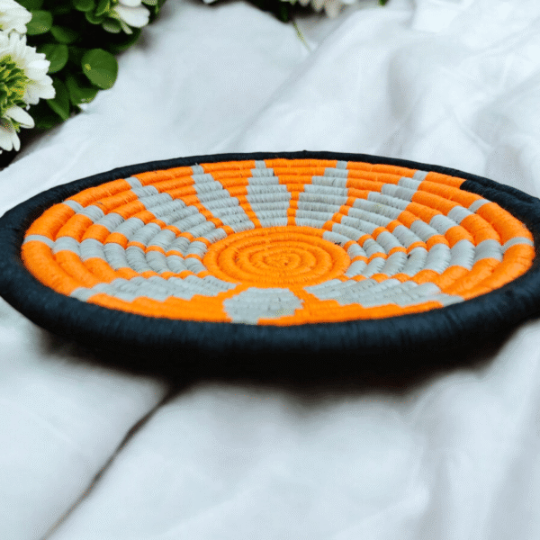 Celestial Sabai Grass Wall Decor Plate