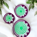 01OD030_1 Sabai Grass Swirl Wall Decor Plate