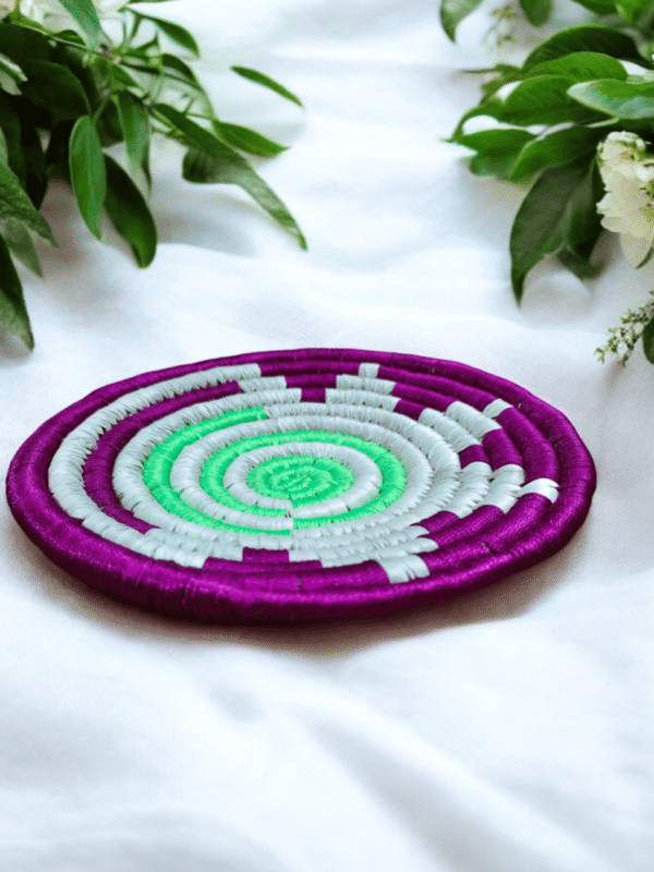 Sabai Grass Swirl Wall Decor Plate