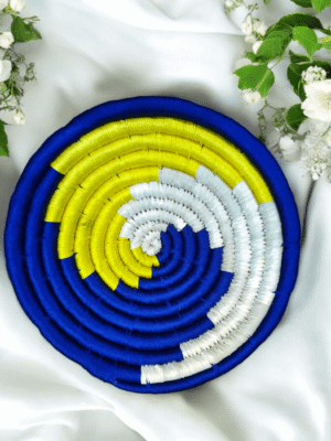 Sabai Grass Ocean Wave Wall Decor Plate Set