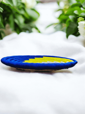 Sabai Grass Ocean Wave Wall Decor Plate Set