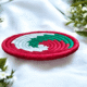 Sabai Grass Tricolor Spiral Wall Decor Plate Set