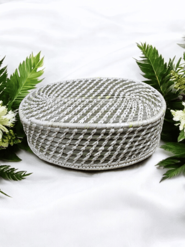 01OD038_3 Handwoven Sabai Fruit Basket