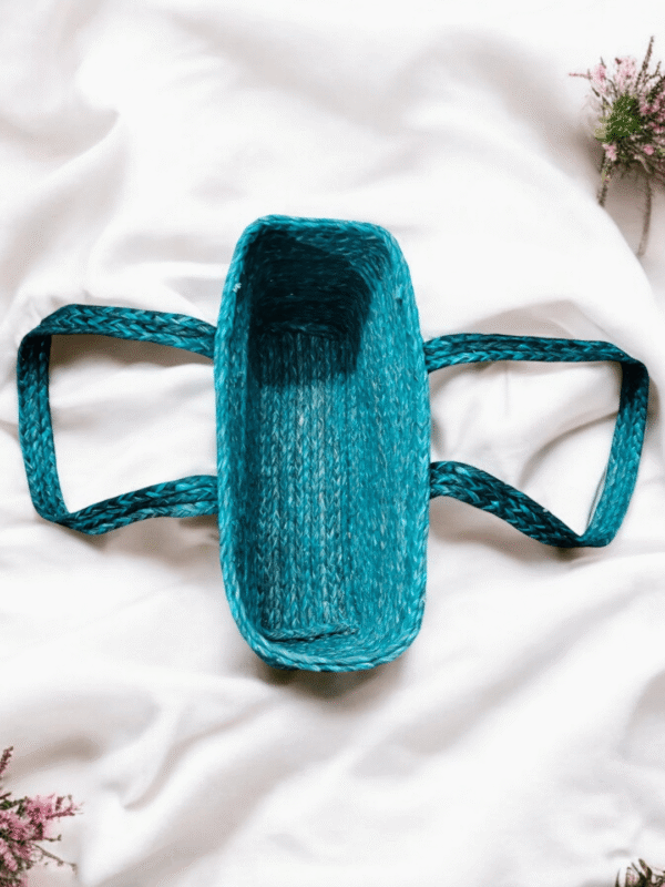 01OD043_4 Teal Sabai Grass Bag