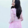 Lavender Chikankari Embroidered Kurta