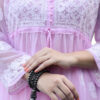 Lavender Chikankari Embroidered Kurta