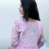 Lavender Chikankari Embroidered Kurta