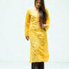 Golden Yellow Chikankari Kurta