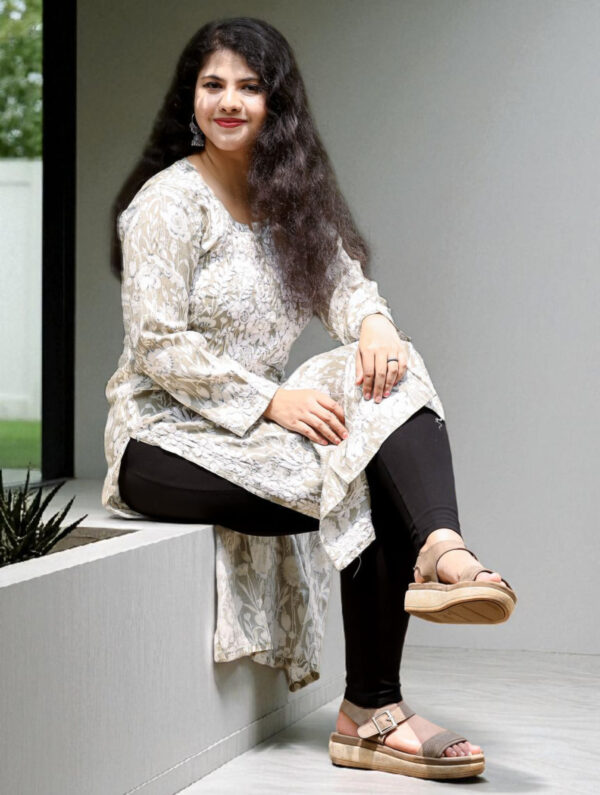 Sage Green Chikankari Kurta