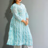 Sky Blue Lucknowi Chikankari Kurta