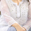 Exquisite White Chikankari Kurta