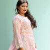 Elegant Pink Chikankari Kurta