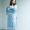 Sky Blue Chikankari Kurta