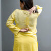 01UP024_101 Sunny Yellow Chikankari Kurta