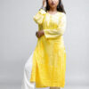 01UP024_103 Sunny Yellow Chikankari Kurta