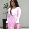 01UP028_102 Pastel Paradise Lucknow Chikankari Kurta
