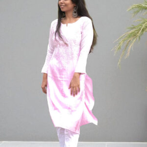 Pastel Paradise Lucknow Chikankari Kurta