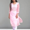 Blush Blossom Lucknow Chikankari Kurta