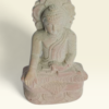 05OD004_1 Handcrafted Natural Stone Sitting Buddha Sculpture