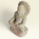 Handcrafted Natural Stone Sitting Buddha Sculpture