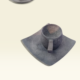 Handcrafted Natural Stone Tea Cup & Plate Set