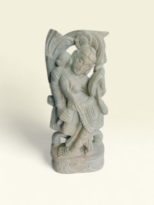 Handcrafted Devadashi natural stone idol sculpture for home decor