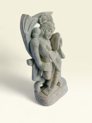 Handcrafted Devadashi Stone Idol Sculpture