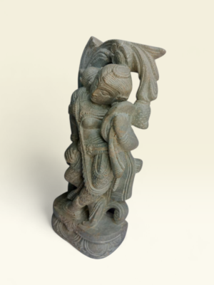 Handcrafted Devadashi Stone Idol Sculpture