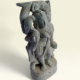 05OD011_1 Handcrafted Devadashi with Parrot Stone Idol