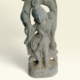 Devadashi with Parrot Stone Idol Handcrafted Devadashi with Parrot natural stone idol sculpture
