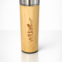 Bamboo Stainless Steel Water Bottle for Daily Use Eco-friendly bamboo stainless steel water bottle